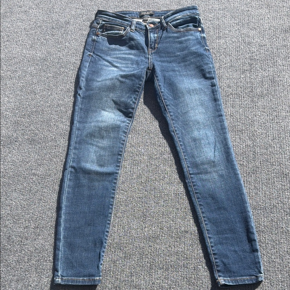 Judy Blue Skinny Fit Jeans Size 5/27 Dark Wash Hign Rise Cotton Stretch